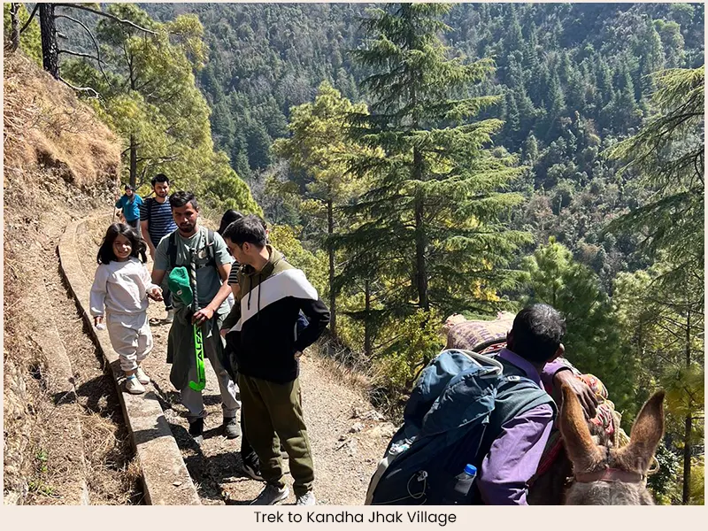 Trek To Kandha Jhak Village